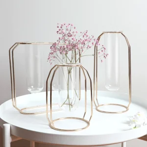 Golden Line Vase