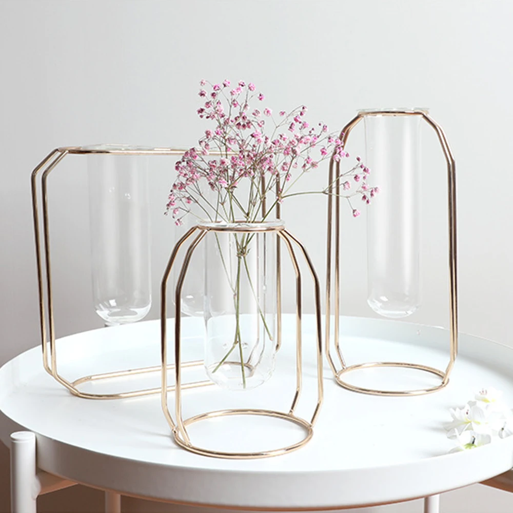 Golden Line Vase
