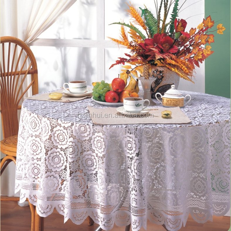 Lace Round Tablecloth