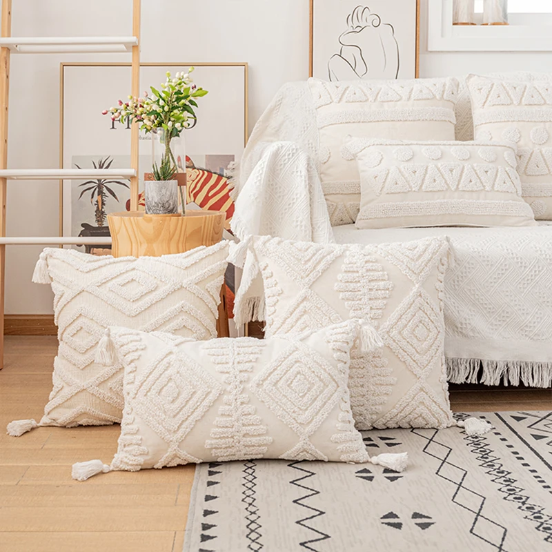 Tufted Cushion Cover