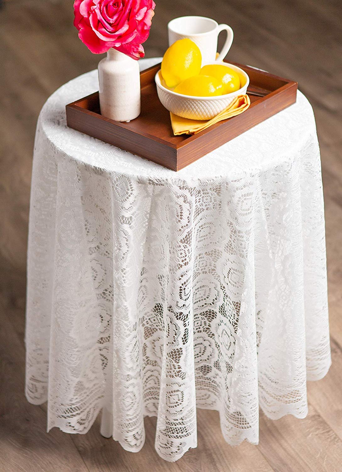 Lace Round Tablecloth - Image 5