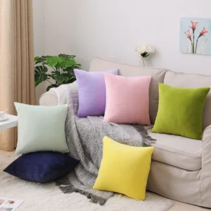 Velour Cushion Cover