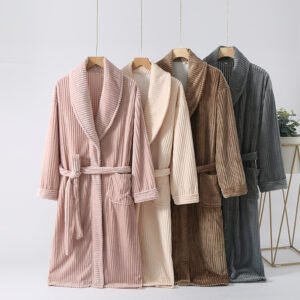 Long Flannel Robe