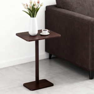 C-Shaped End Table