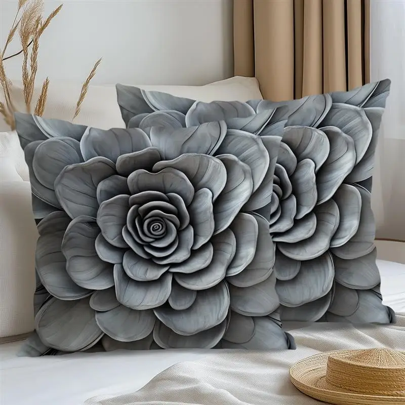 3D Flower Pillowcase - Image 2