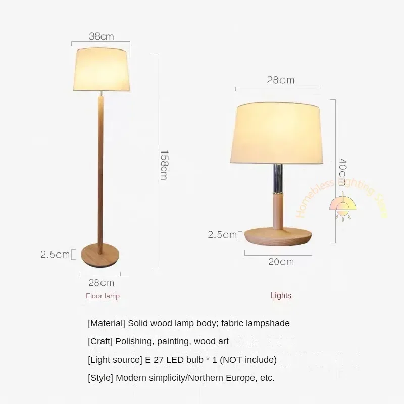 Wood Corner Lamp - Image 5
