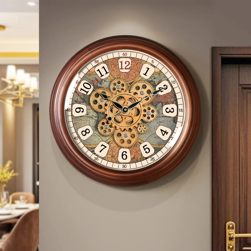 Retro Wood Clock