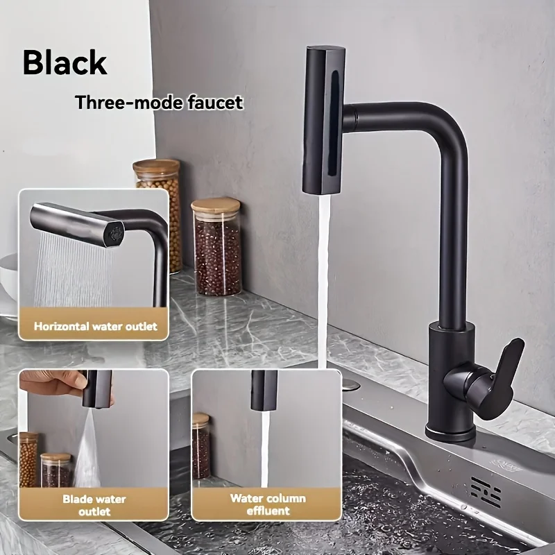 Three-Way Basin Faucet