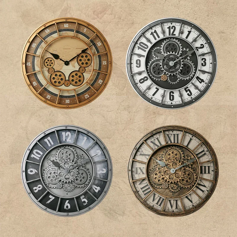 Roman Gear Clock - Image 5