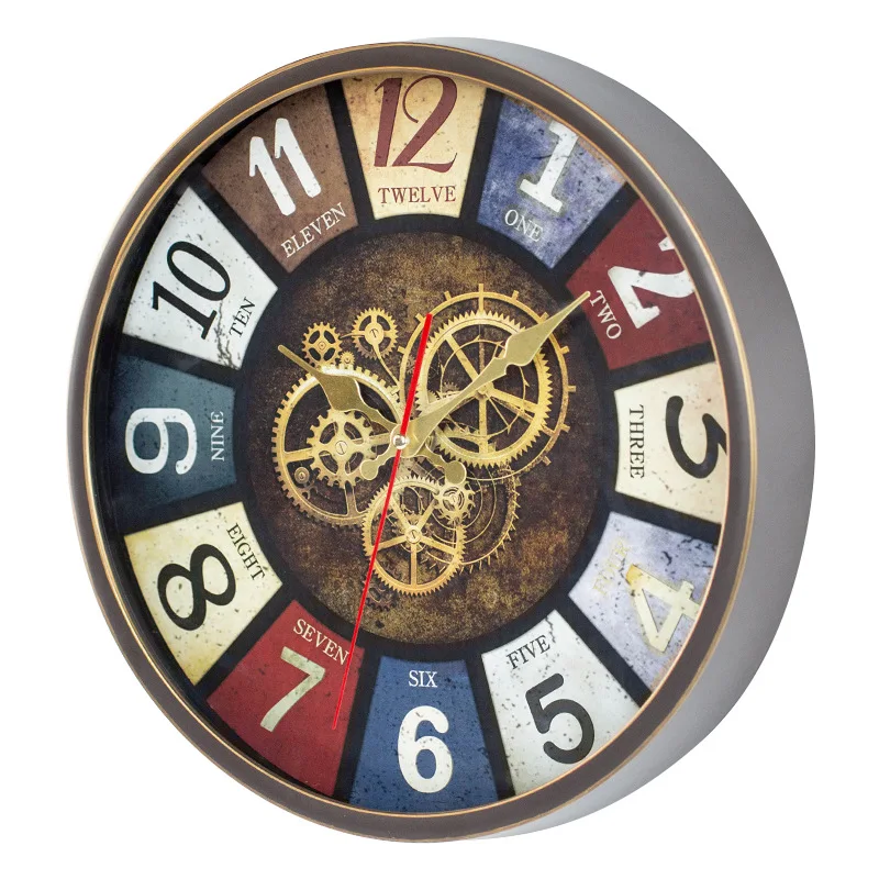 Retro Plastic Clock - Image 2