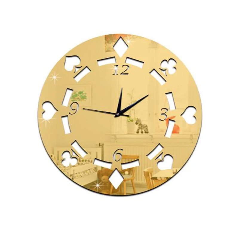 Mirror Wall Clock - Image 13