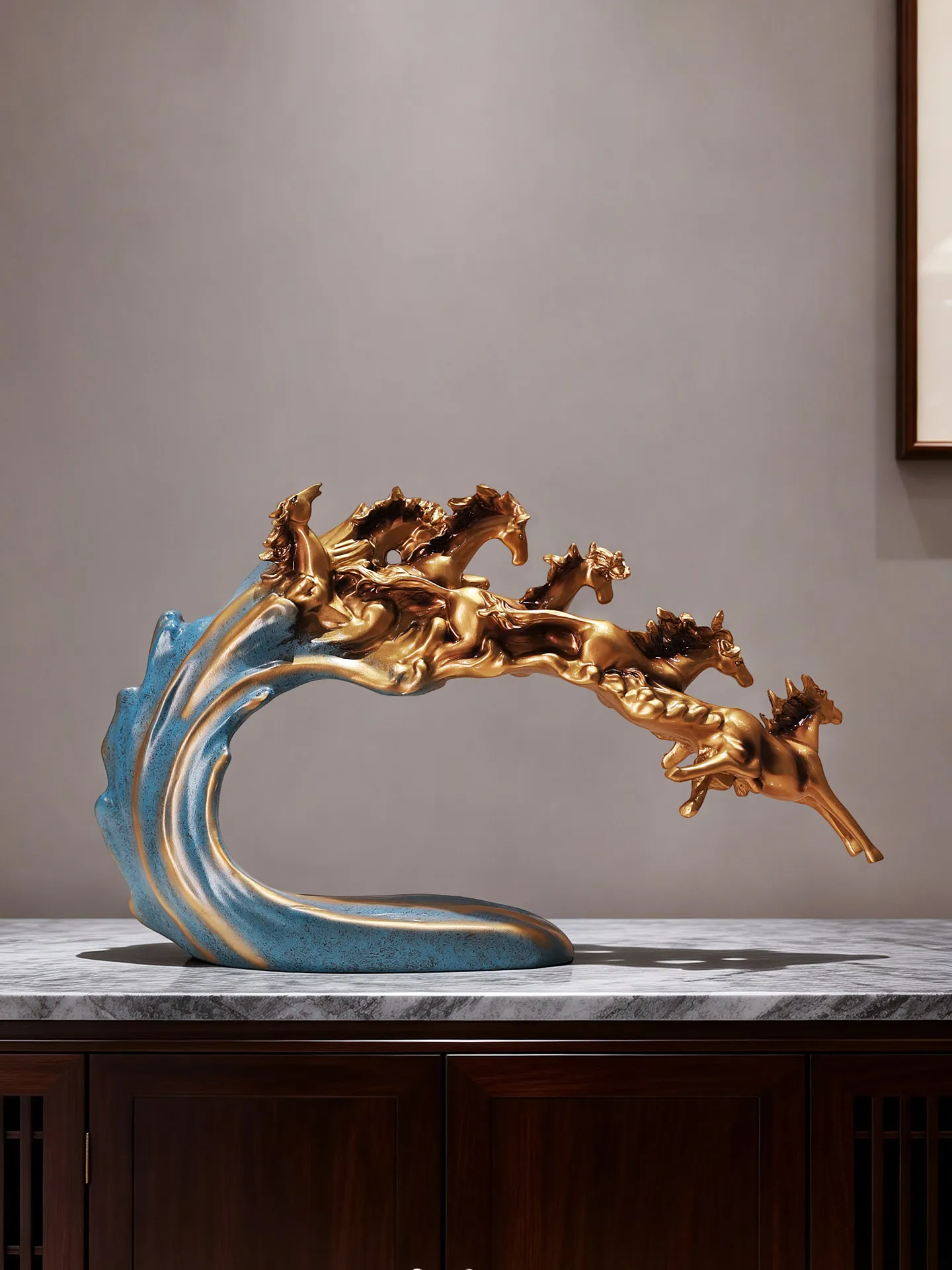 Fortune Horse Statue - Image 3