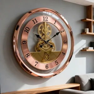 Crystal Gear Clock