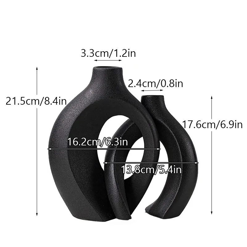 Matte Ceramic Vase - Image 7