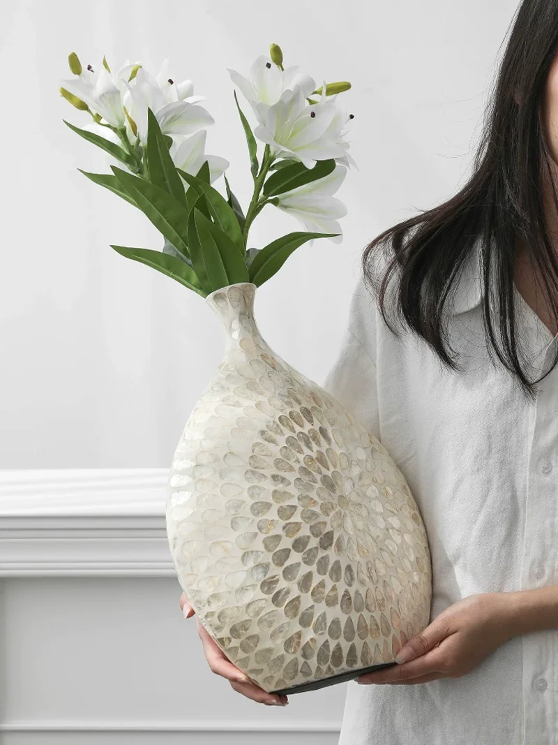 Natural Shell Vase - Image 5