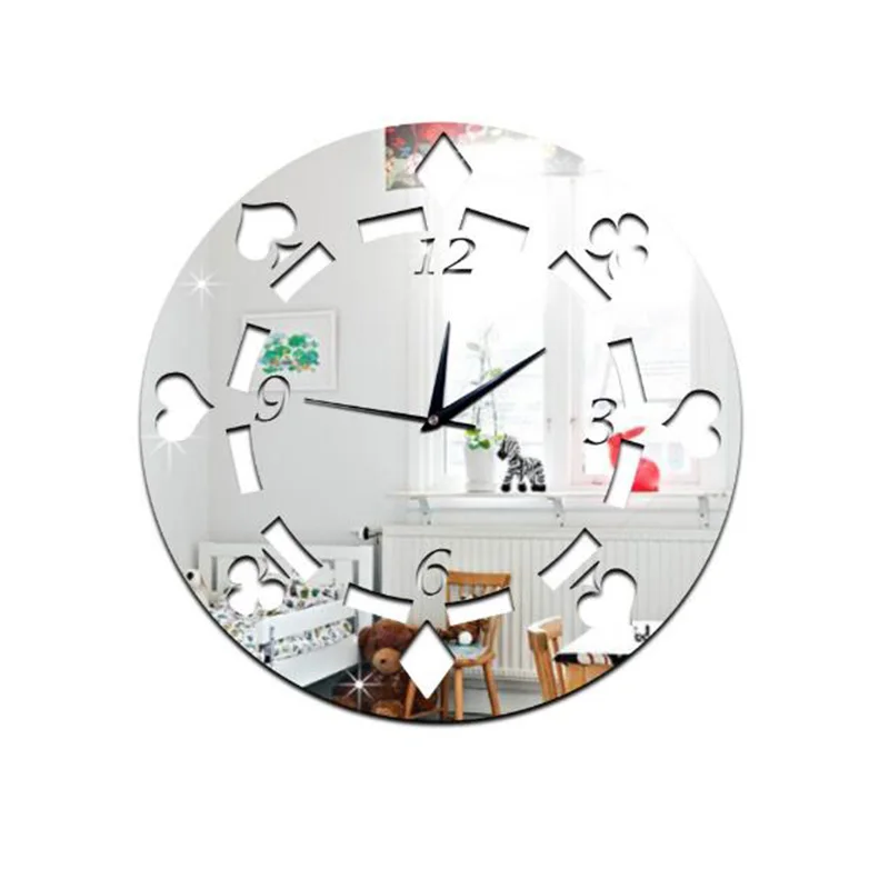 Mirror Wall Clock - Image 12