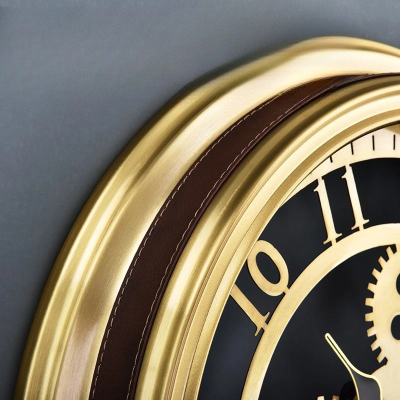 Round Metal Clock - Image 4