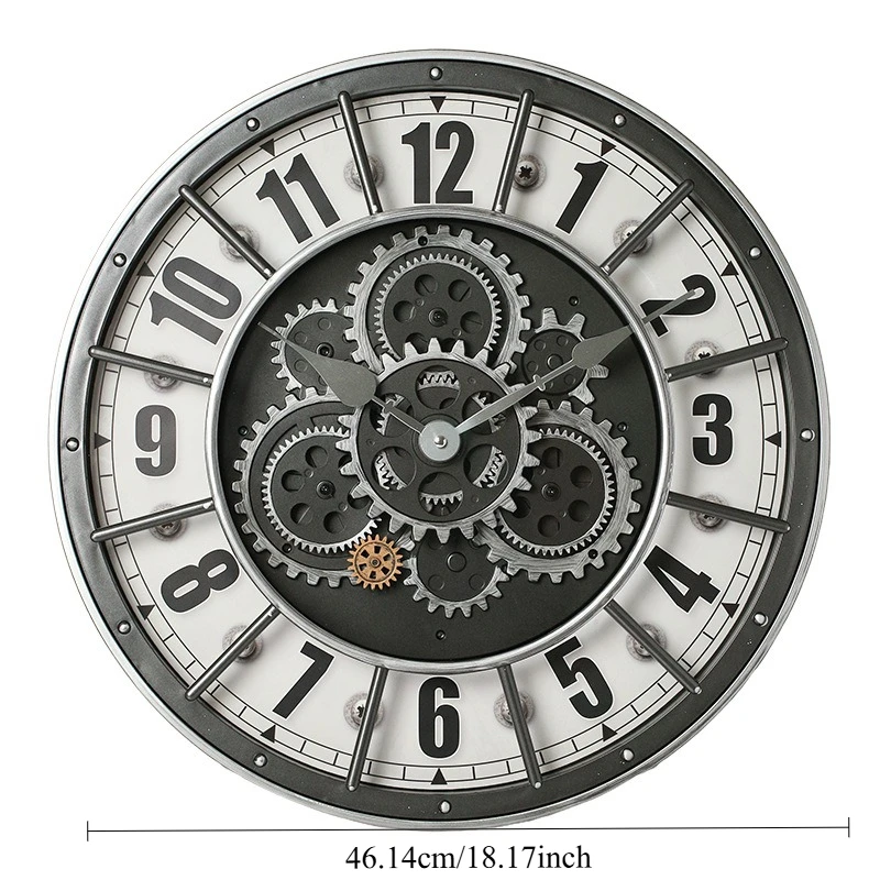 Roman Gear Clock