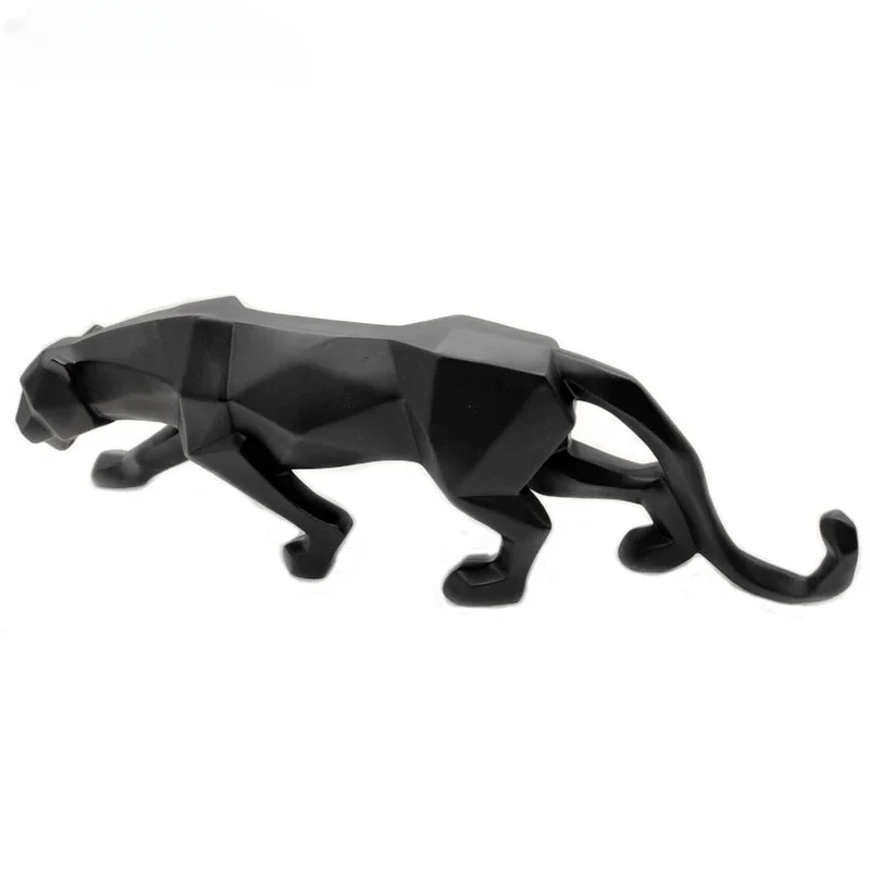 Geometric Panther Statue - Image 3