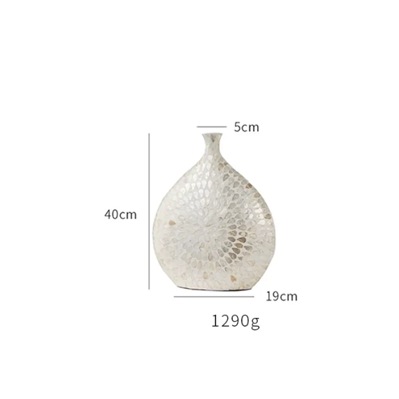 Natural Shell Vase - Image 7