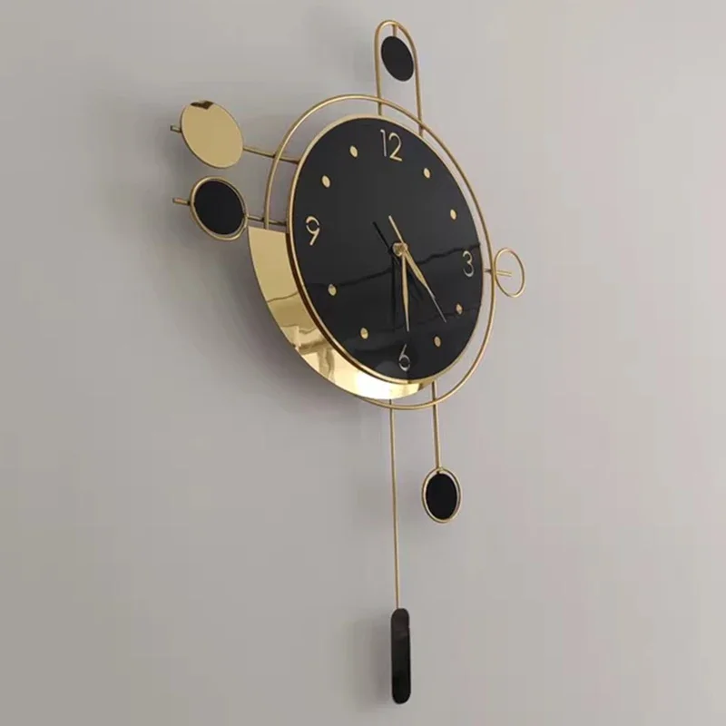 Antique Round Clock - Image 3