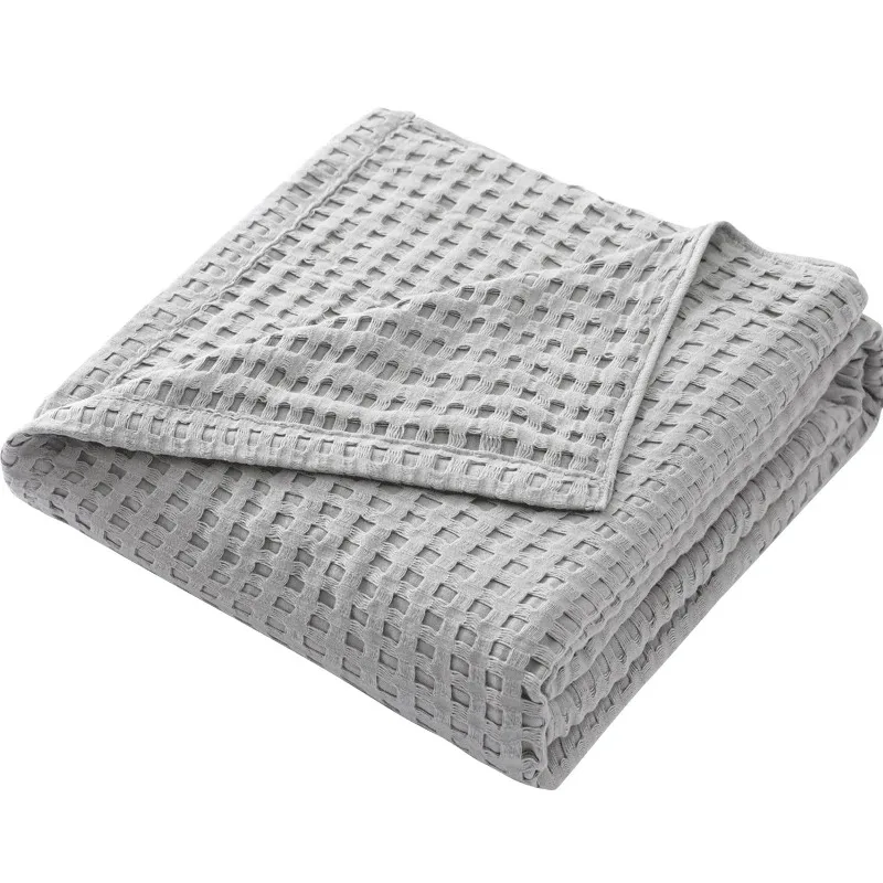 Waffle Knit Throw - Image 2