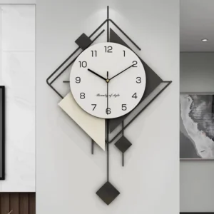 Abstract Art Clock
