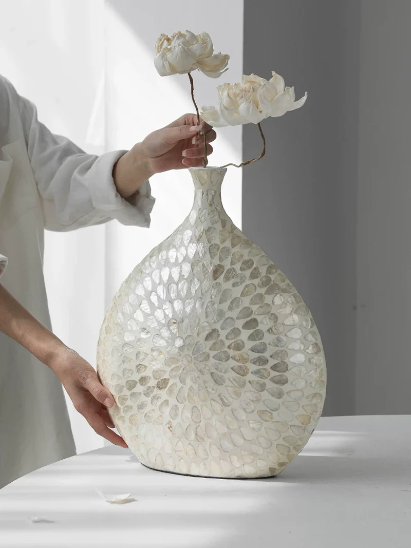 Natural Shell Vase