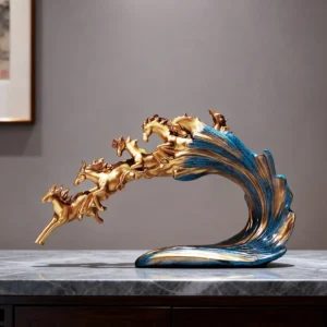 Fortune Horse Statue