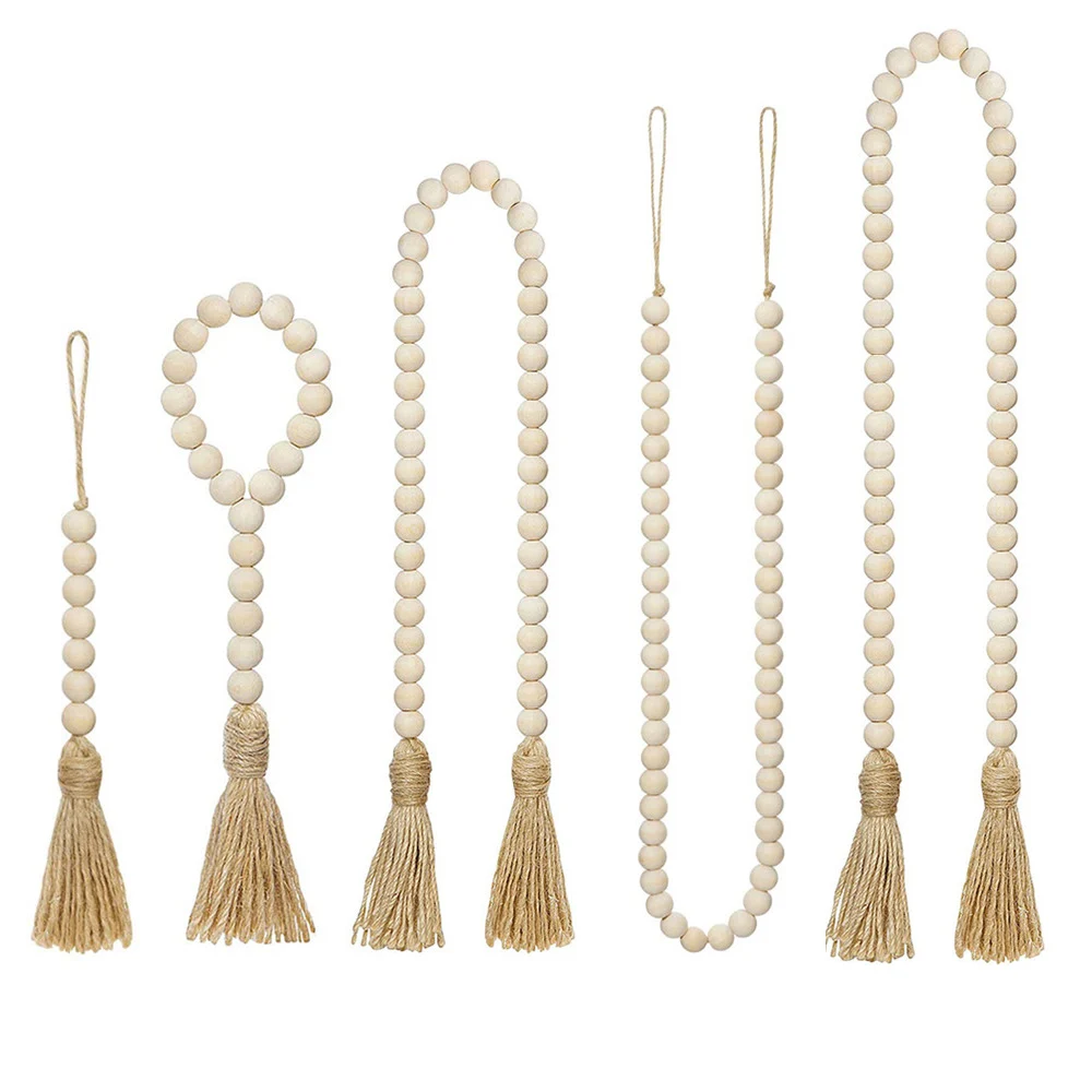 Wood Bead Garland - Image 2