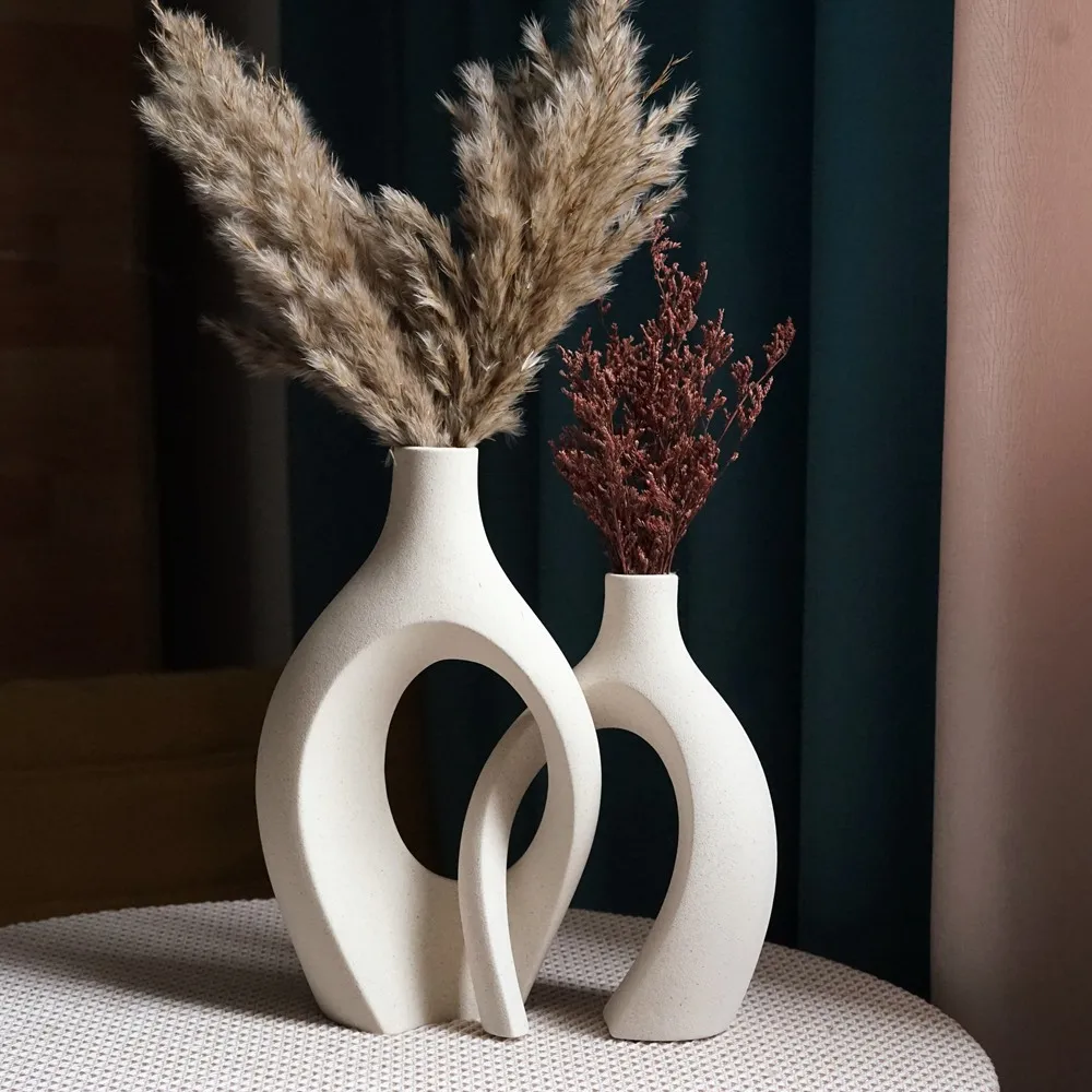 Matte Ceramic Vase - Image 3