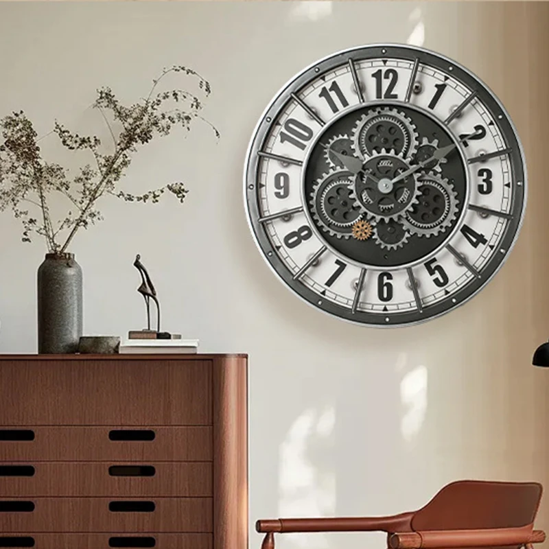 Roman Gear Clock - Image 4
