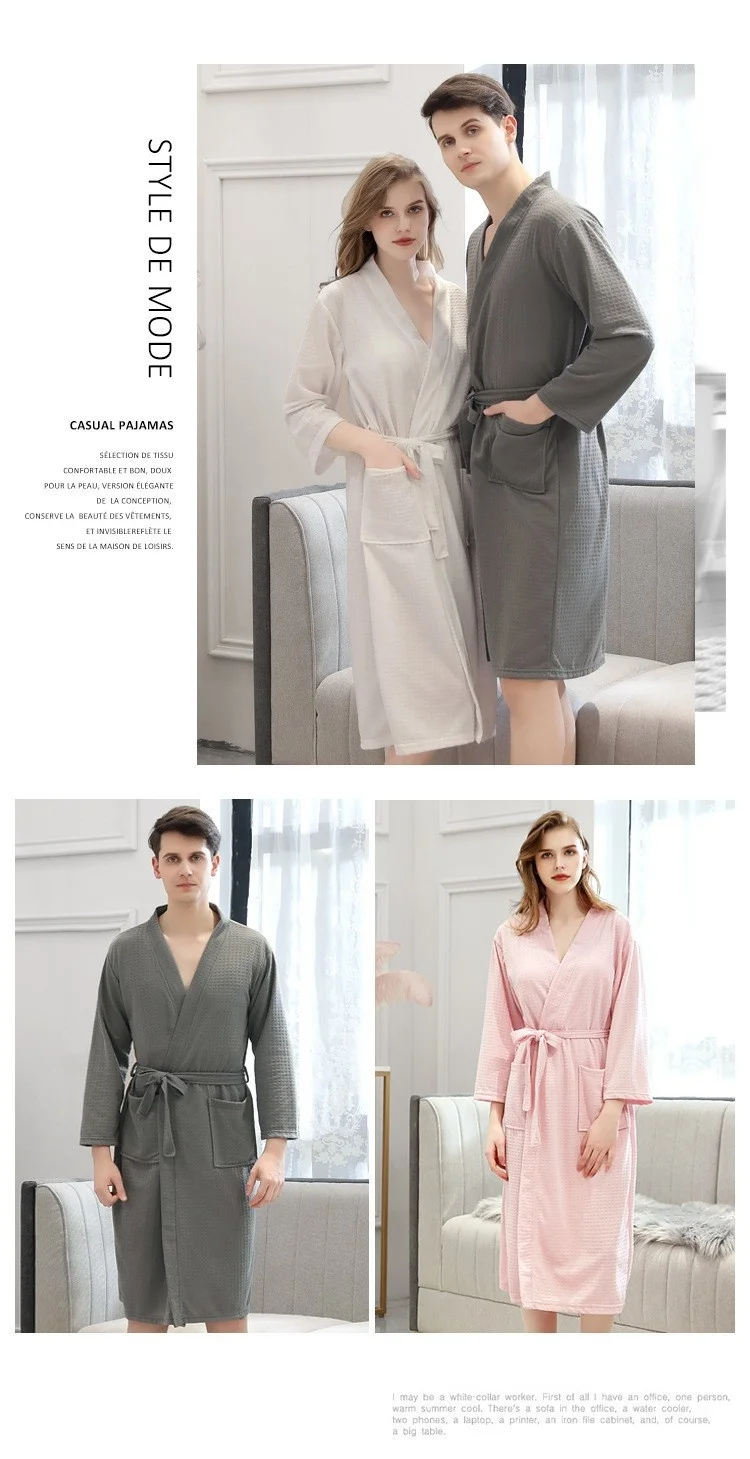 Waffle Sauna Robe - Image 28