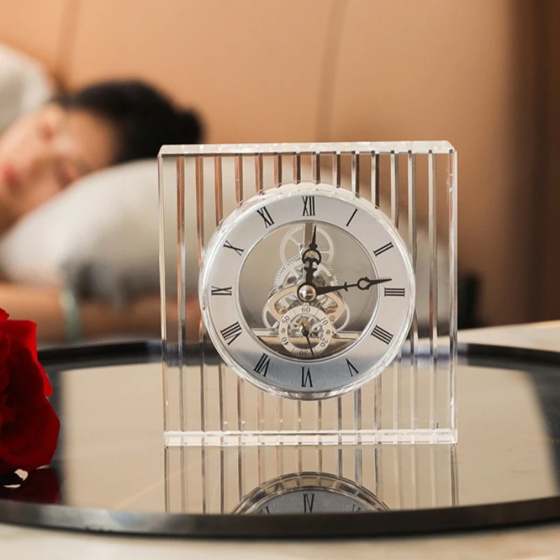 Square Crystal Clock - Image 5
