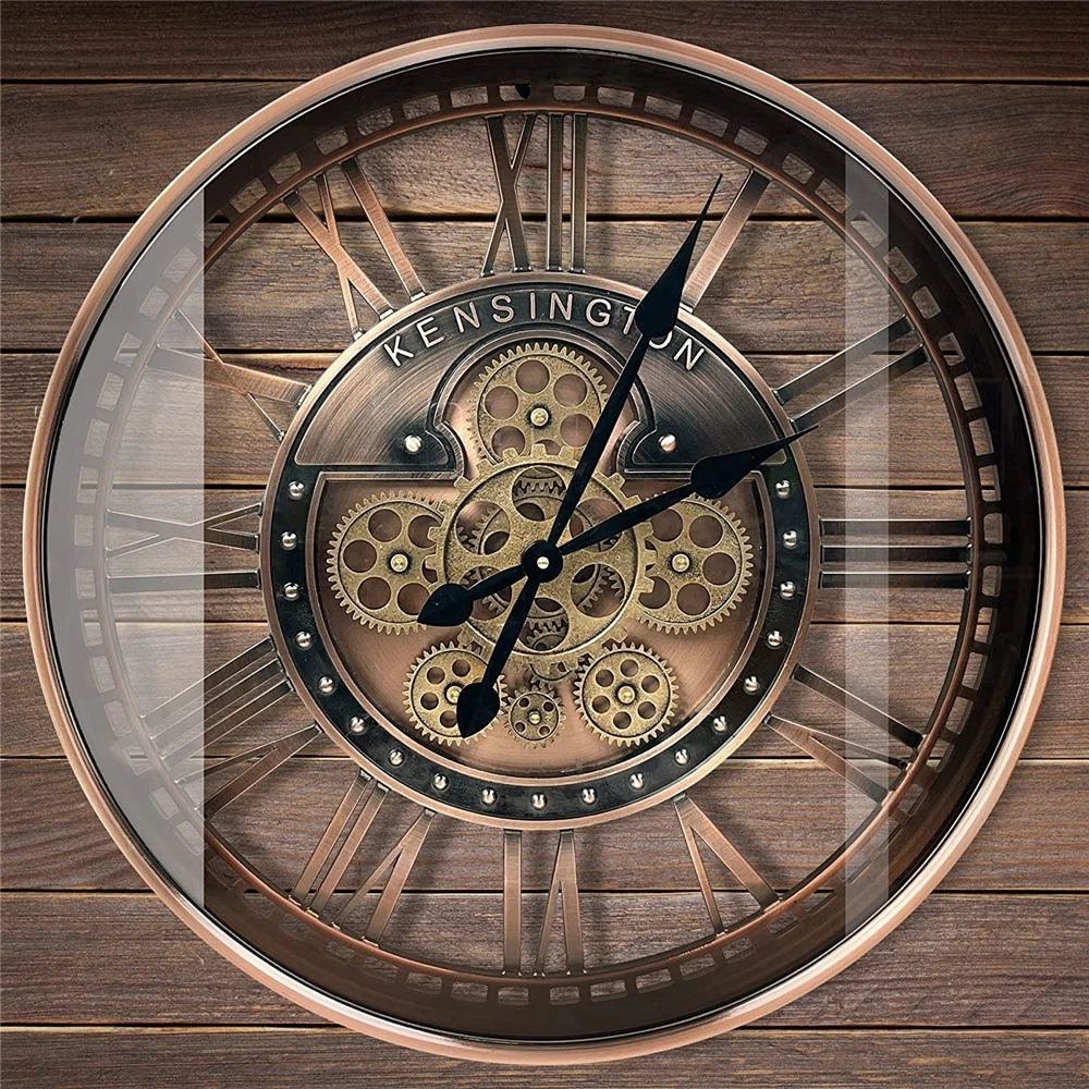 Bronze Gear Clock - Image 3