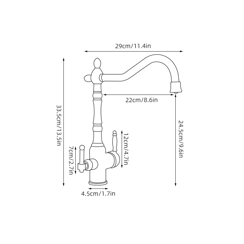 Brass Basin Faucet - Image 2