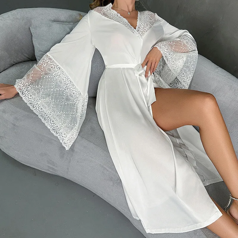Loose Peignoir Robe - Image 2