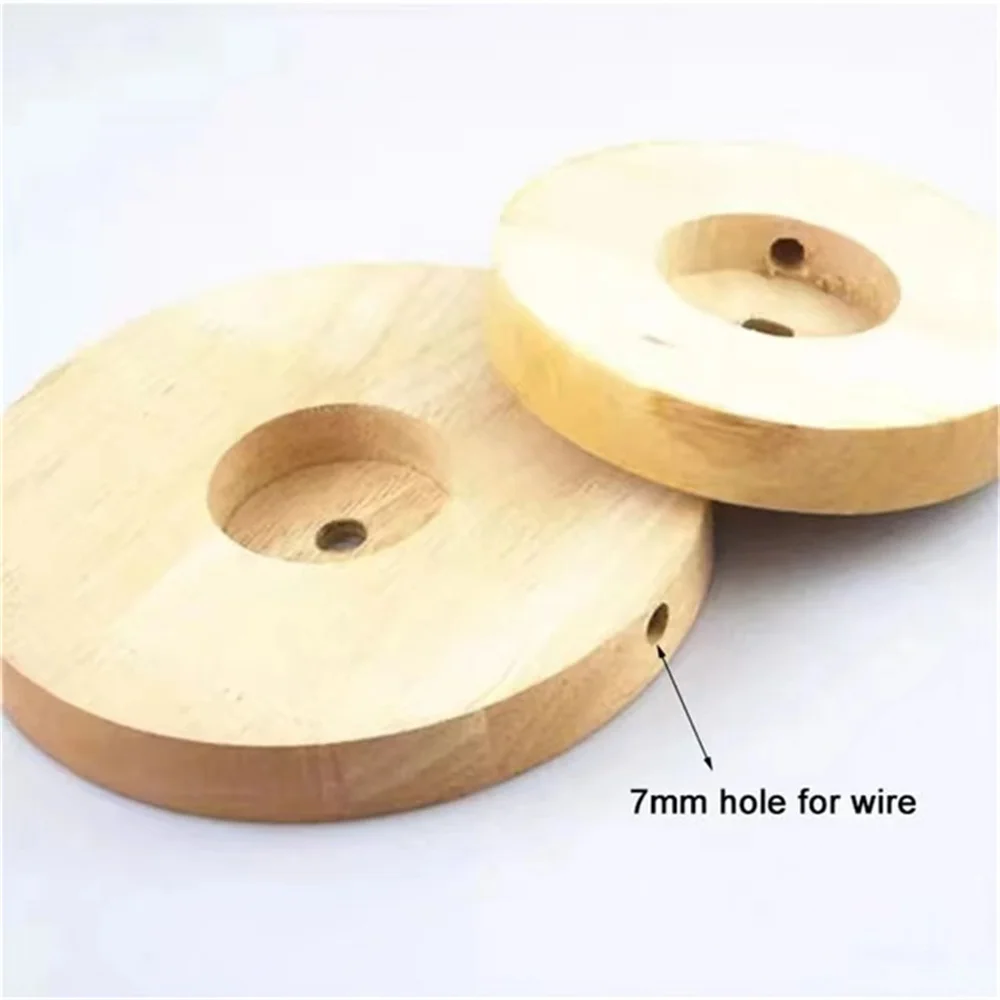 Wood Lamp Base - Image 3