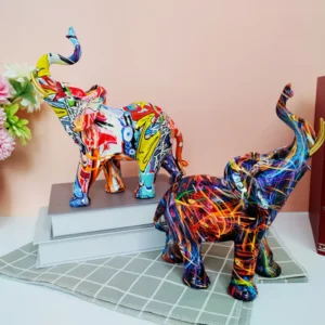 Nordic Elephant Figurine