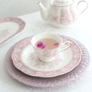 Purple Relief Plate