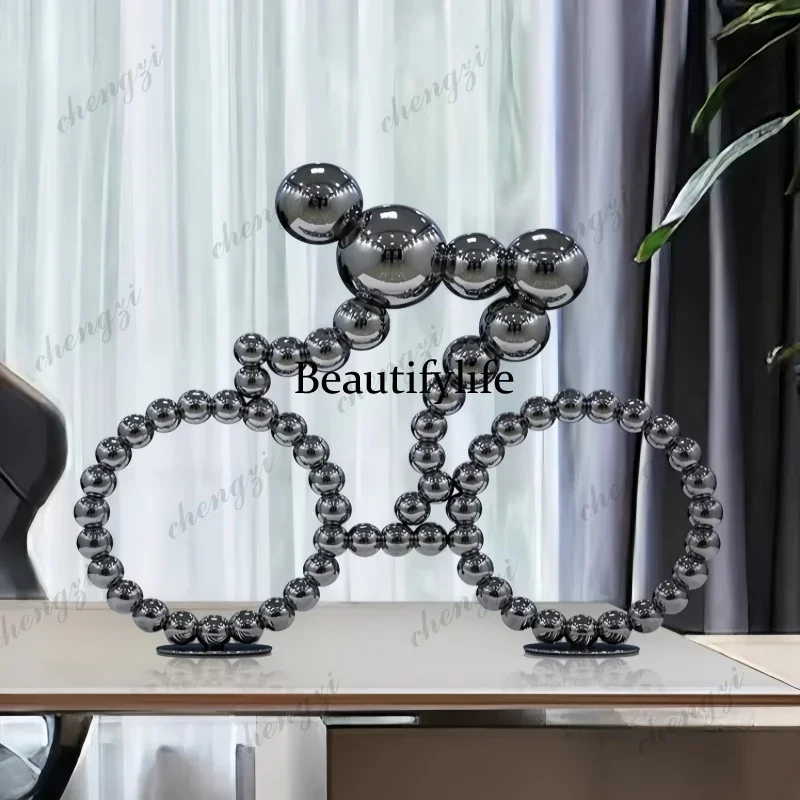 Motivational Steel Statue - Image 3