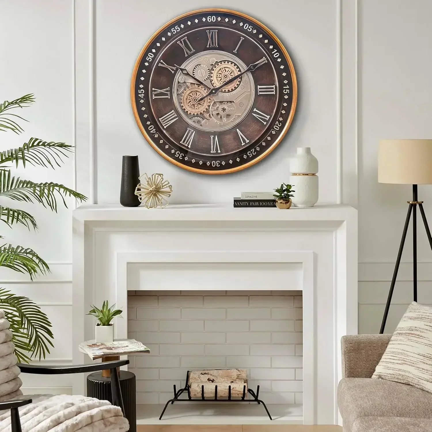 Gold Gear Clock - Image 4