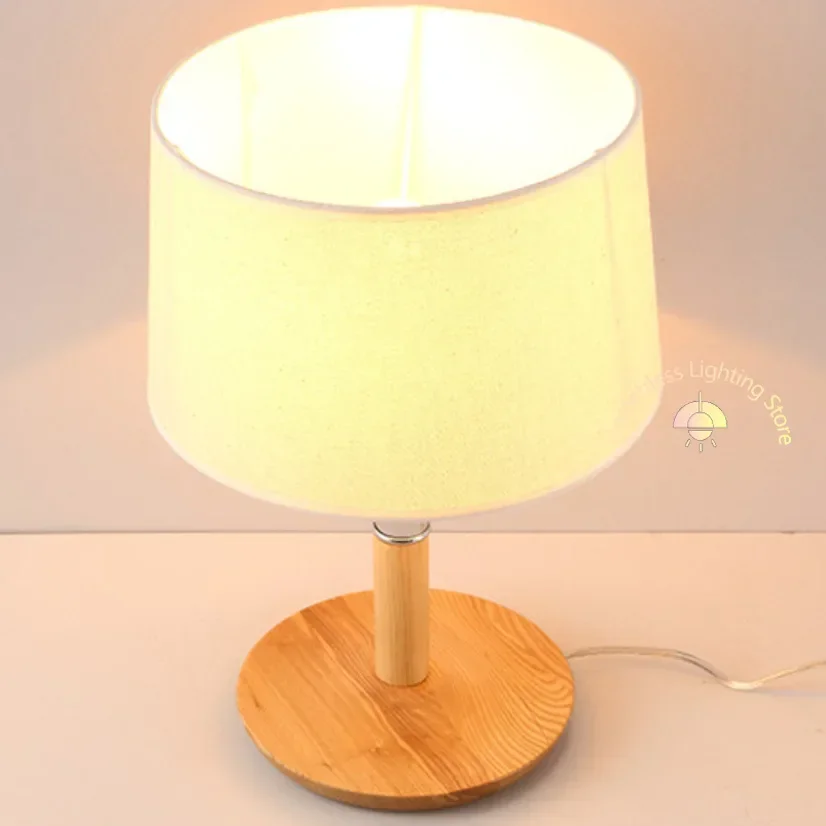Wood Corner Lamp - Image 3