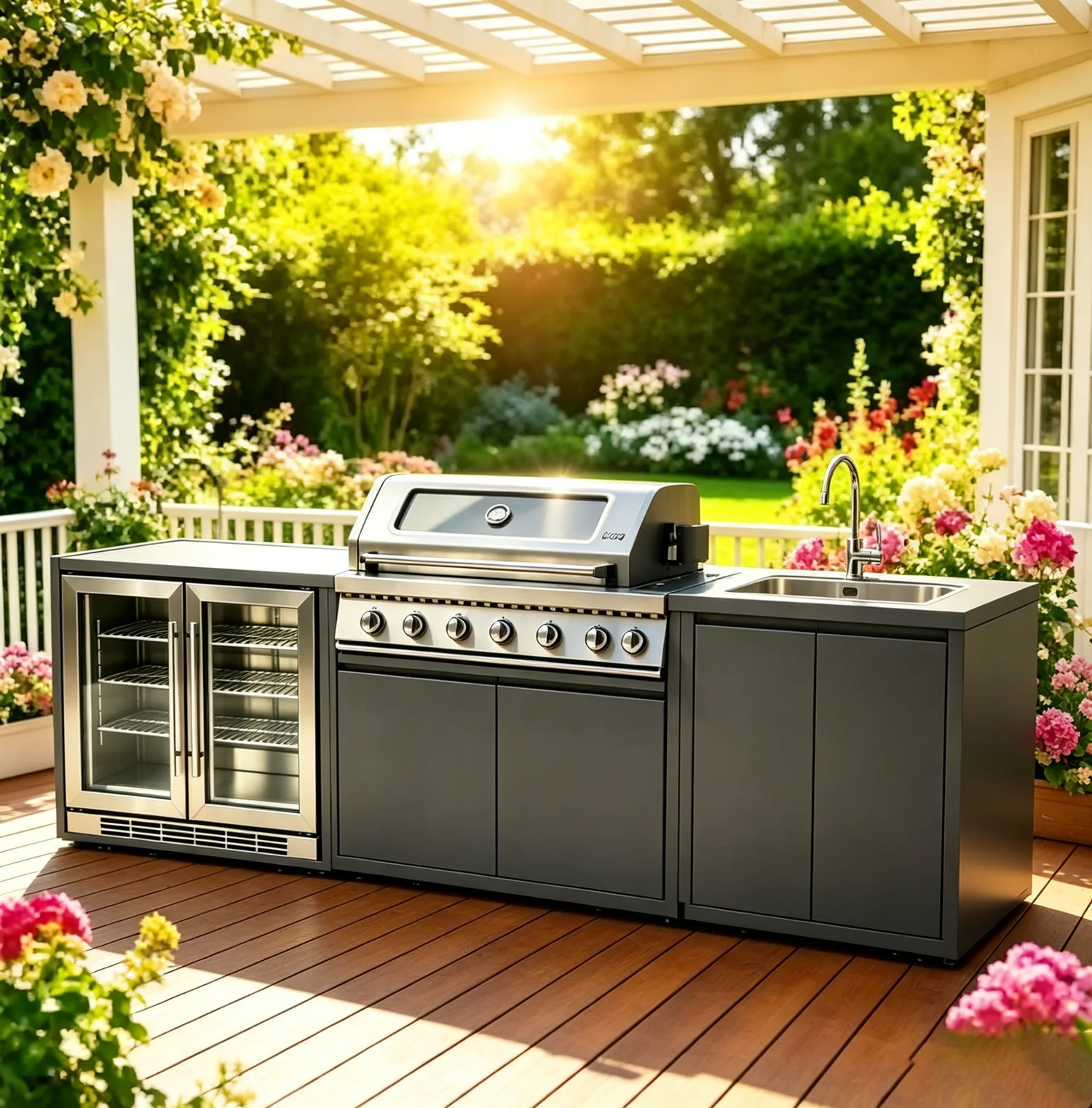 Outdoor Kitchen Cabinet