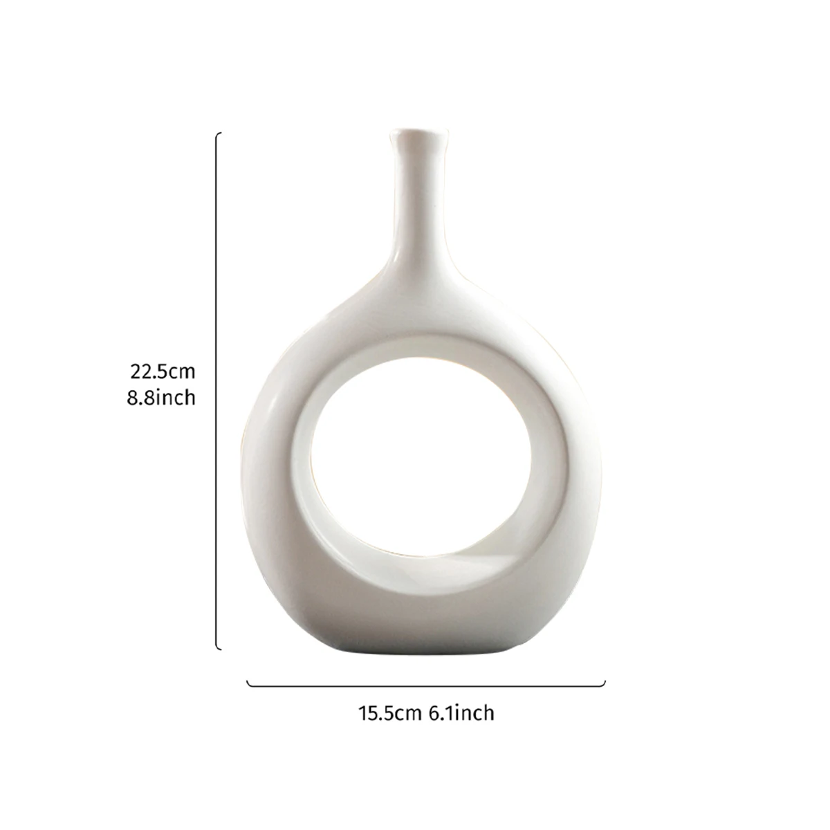 Irregular Resin Vase - Image 7