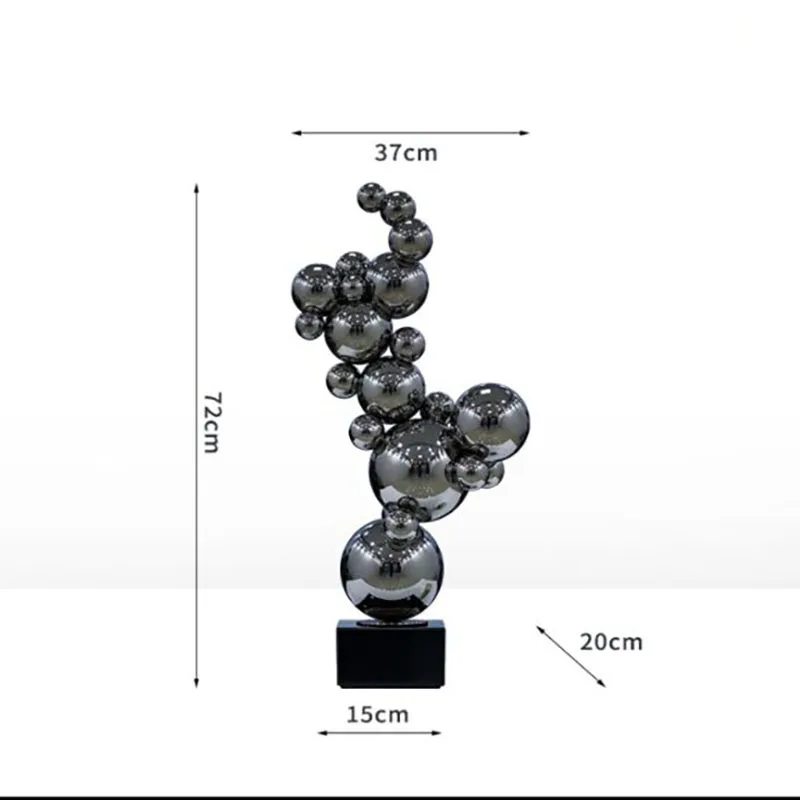 Abstract Steel Statue - Image 9