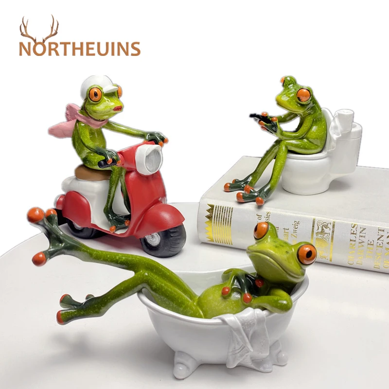 Leggy Frog Figurine