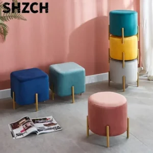 Velvet Tassel Stool