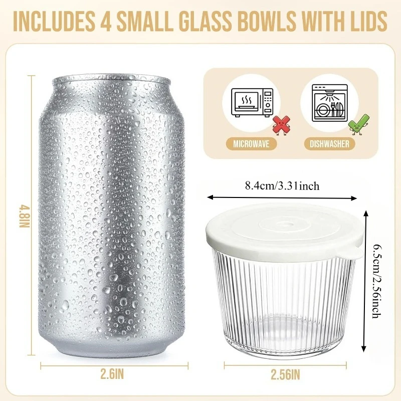 Glass Dessert Bowls - Image 6