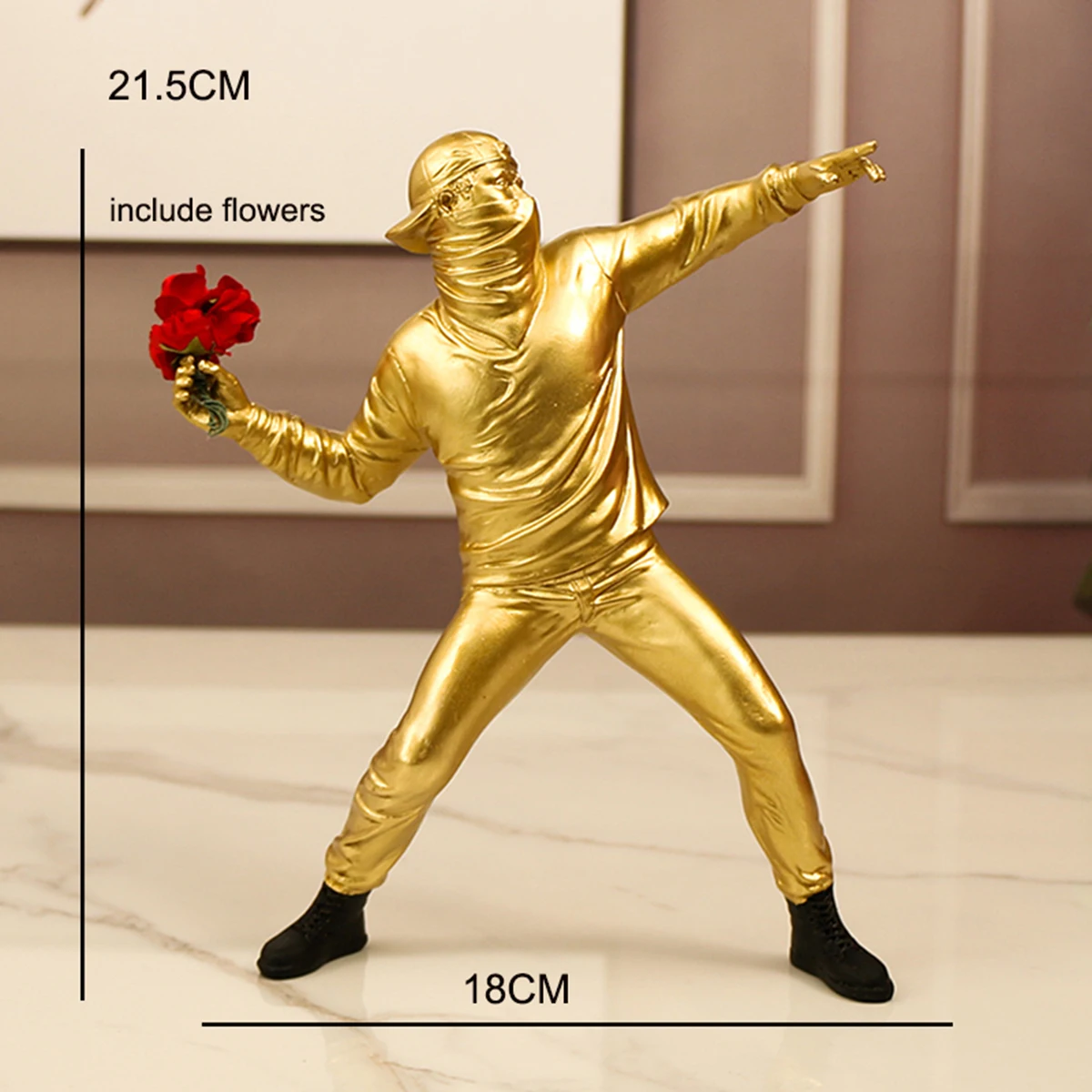 Flower Thrower Statue - Image 6